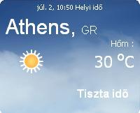 görögország aktuális időjárás előrejelzés, 2010.július 2.
