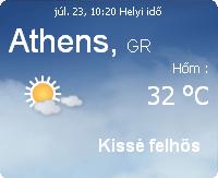 görögország napi időjárás előrejelzés 2010 július