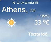 görögország 2010 előrejelzés időjárás